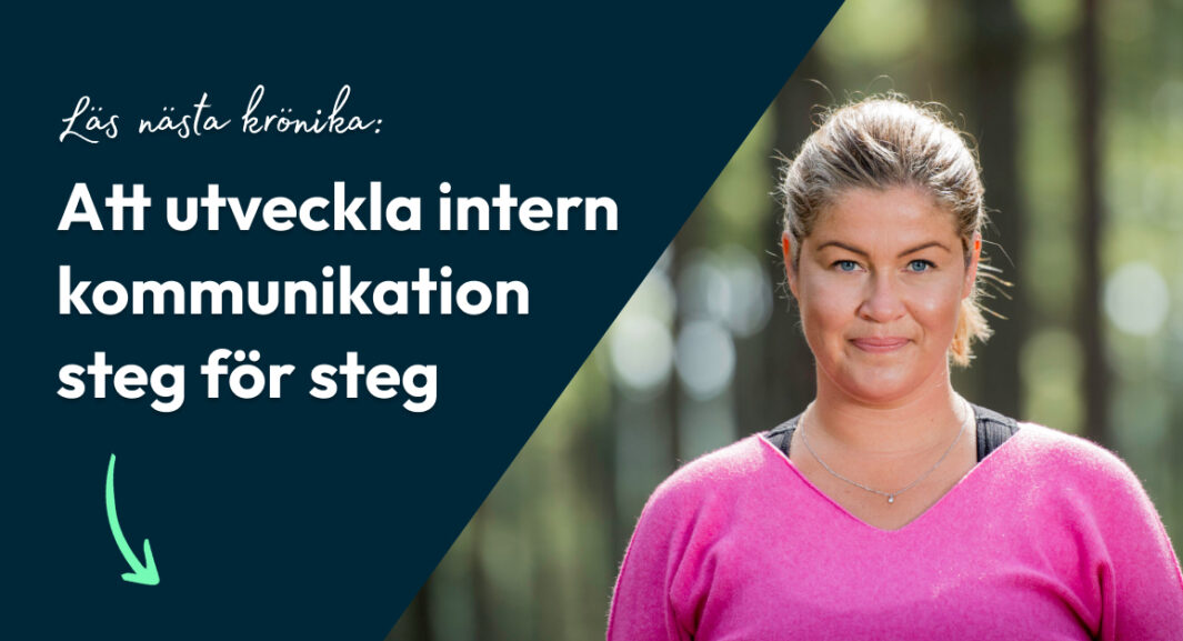 Att utveckla intern kommunikation steg för steg- Anna Almberg-PLAYipp