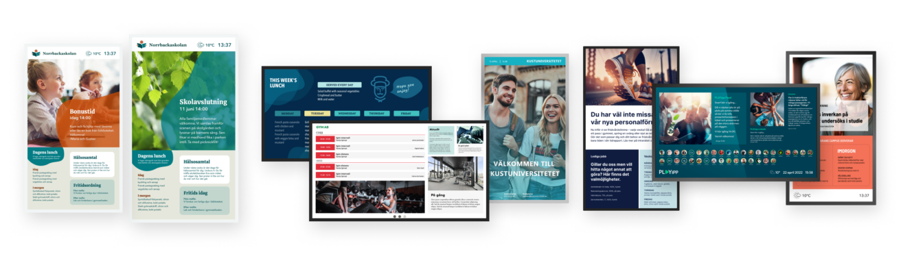Hero - Screenlayout - Digital Signage