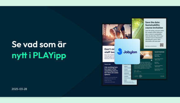Nytt i PLAYipp - Jobylon