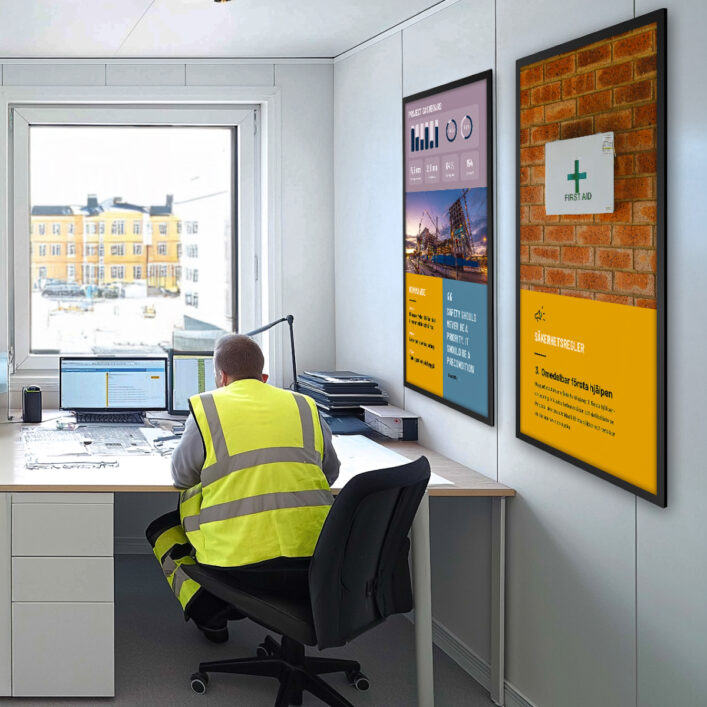 Construction Digital Signage