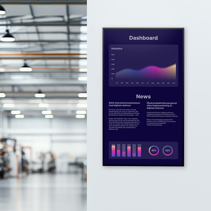 Manufacturing Digital Signage