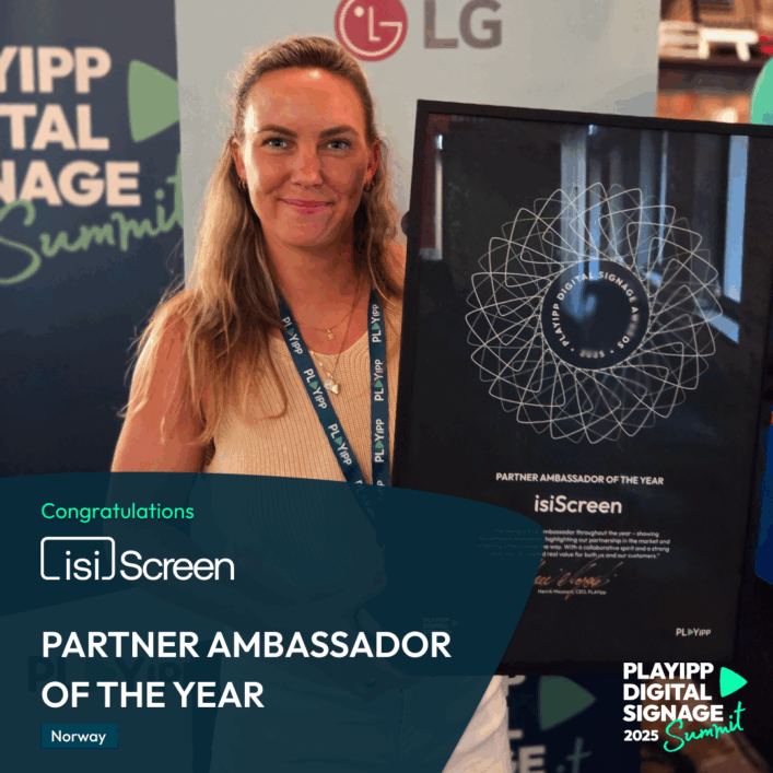 Partnerdag awards - isiScreen