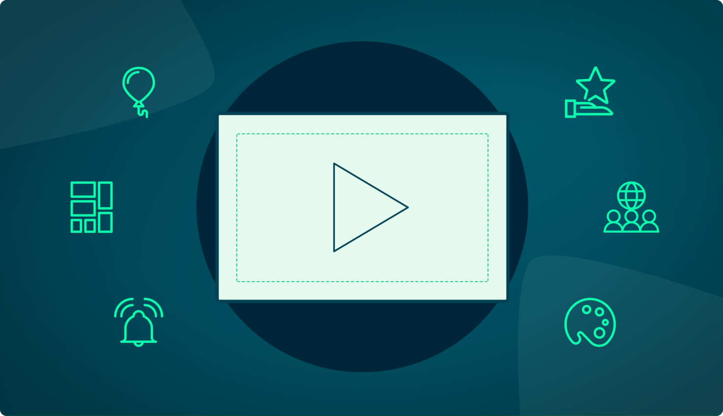 digital signage content manager display and play board cover