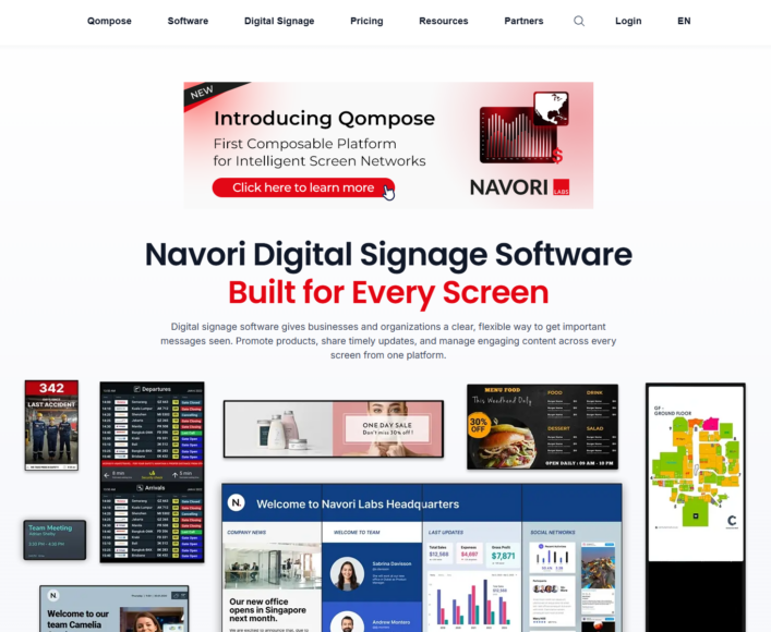 Navori website
