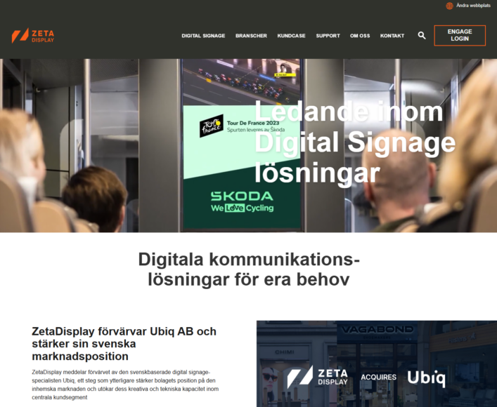 ZetaDisplay website